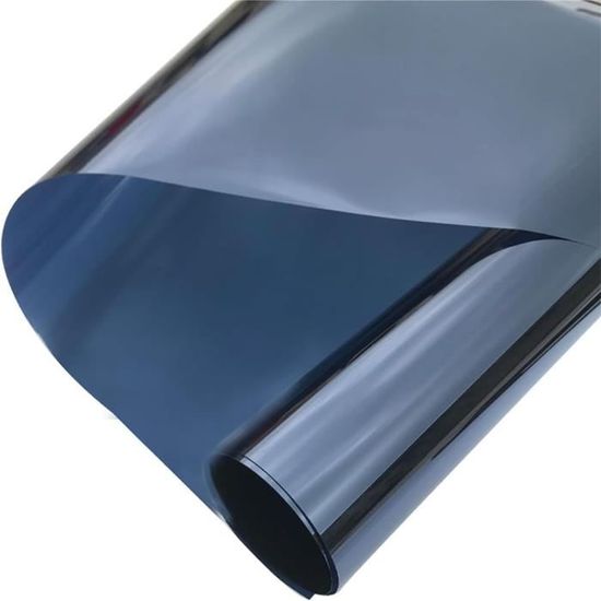 Film Miroir Sans Tain Pour Fenêtres - Protection Intimité Et Solaire 70x200cm - Argent