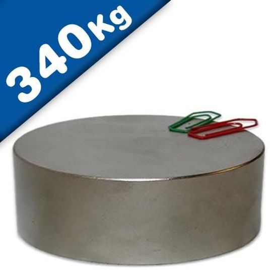 Aimant rond Disque magnétique Ø 8 x 5mm SmCo (Sm2Co17) chrome - Force 1,5  kg | Magnosphere Shop