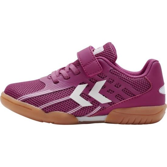 Chaussures de handball indoor enfant Hummel Root Elite VC - purple - 34