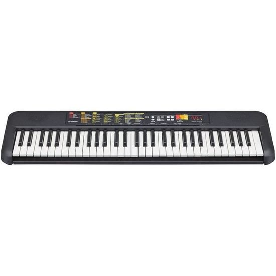 Yamaha PSR-F52 Clavier Arrangeur - Un clavier compact pour les débutants avec 61 notes, 144 sonorités d'instruments et 158 styles.