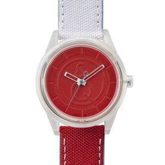 Montre Unisexe Q Q Smile Solar rouge QRP00J011Y Rouge Achat