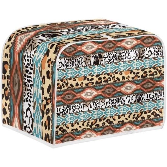 Biyejit Housse De Grille-pain à 4 Tranches Avec Imprimé Coq