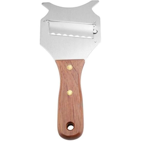 Coupe-Truffe,Rape à Truffe Inox Avec Poignée En Bois Trancheur De