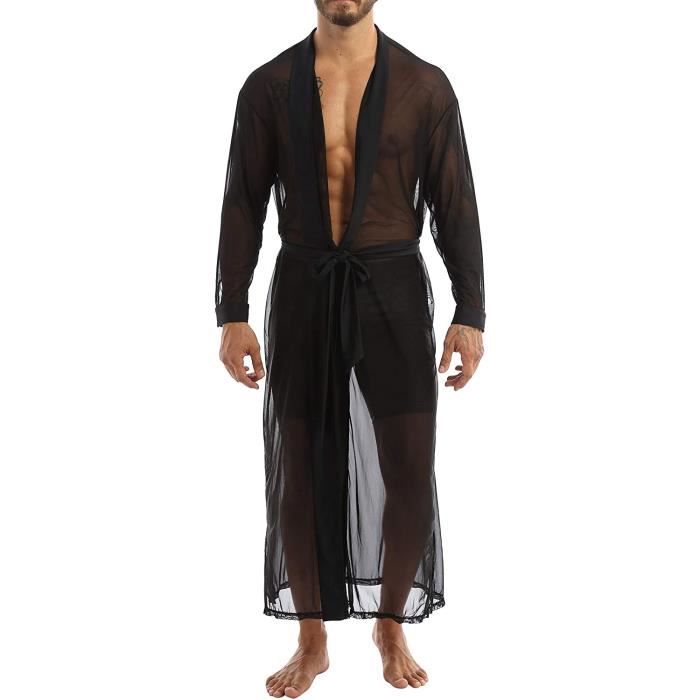 robe de chambre transparente