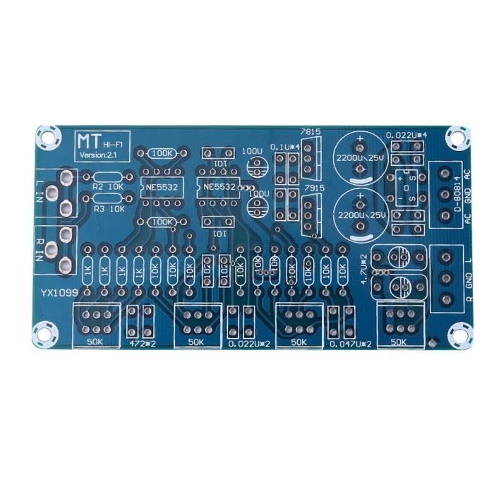 AMP PréAmplificateur Amplificateur Volume Tone Control Board DIY Set