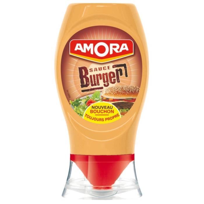 Amora Sauce burger en flacon 260g