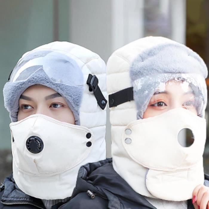 Protection sportive Hommes et femmes Ski Plus Velvet Mask Hiver Work Hunting Work Riding Work Warm Cap ZXT91113037BG_cbas