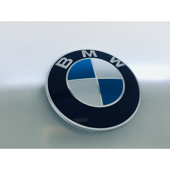 BMW Bleu Blanc 82mm 2 Pin Emblème pour capot Avant ou arrière
