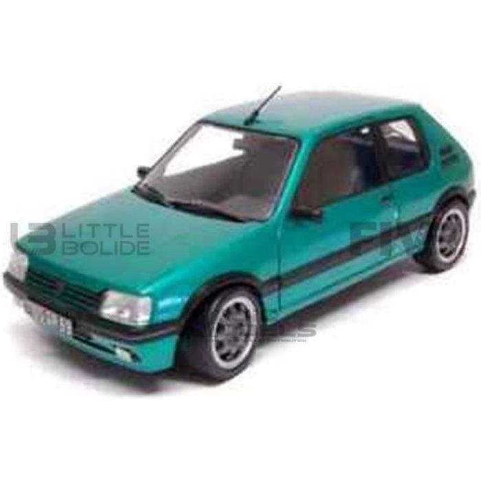 Voiture Miniature de Collection - NOREV 1/64 - PEUGEOT 205 GTI - 1990 - Green - 310517