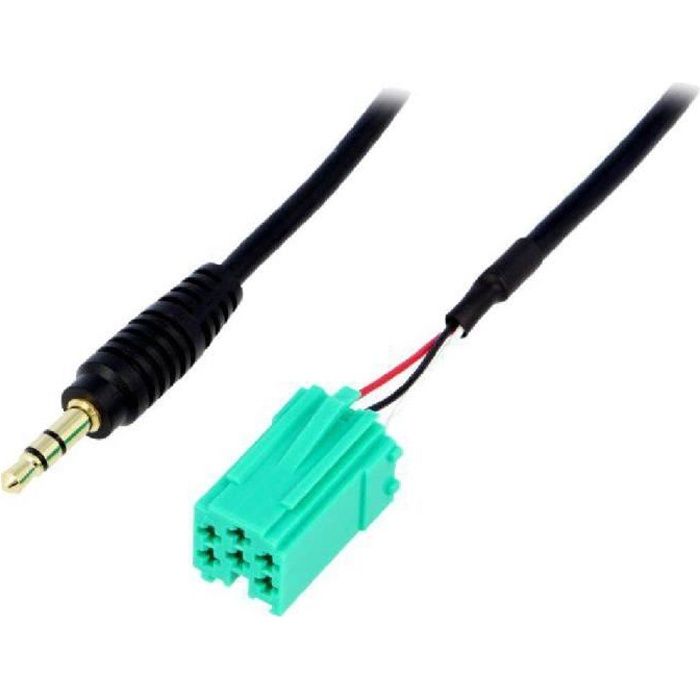 Cable Adaptateur AUX Jack - Renault