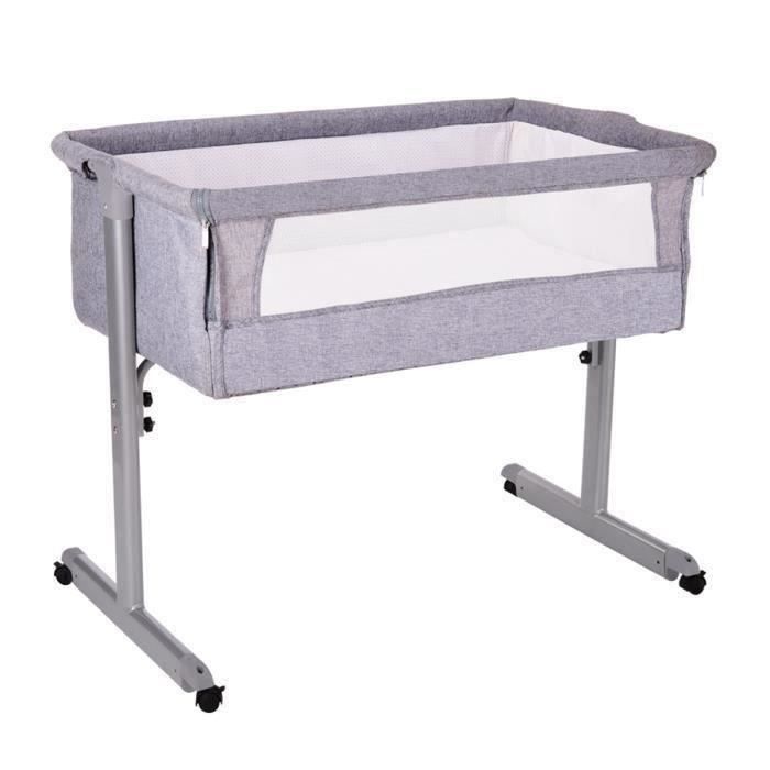 TEMPSA Berceau Bébé Lit Cododo Avec Matelas Moustiquaire