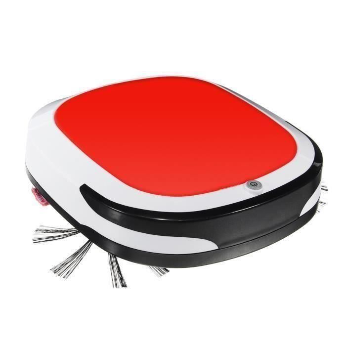 Robot Aspirateur Intelligent 4 En 1 Balayage-Glisser-Aspiration- Essuyer Tension Standard Européenne Rouge Ro55797