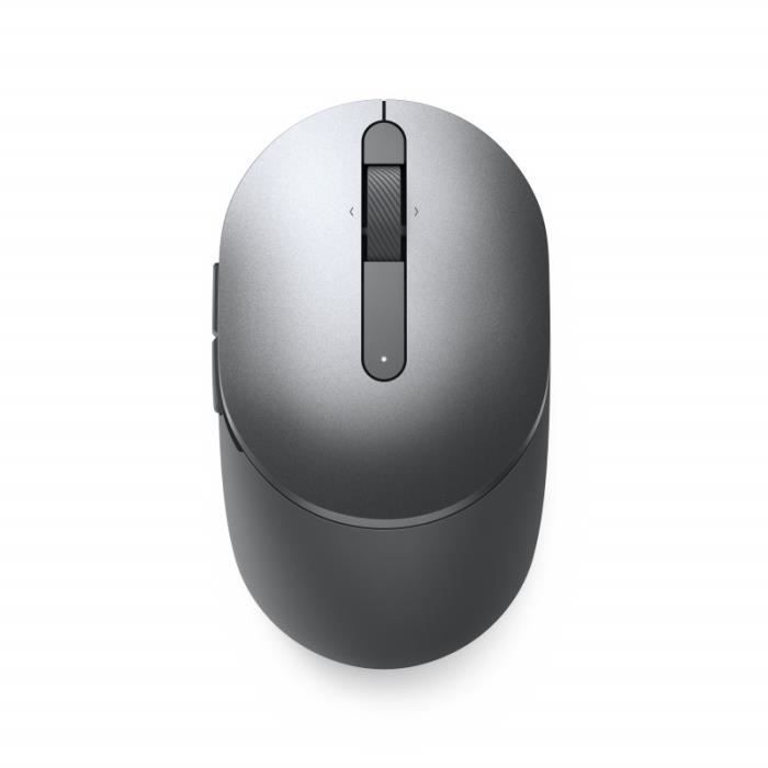 DELL MS5120W - Souris - Optique - 7 boutons - Sans fil - 2.4 GHz, Bluetooth 5.0 - Gris titan