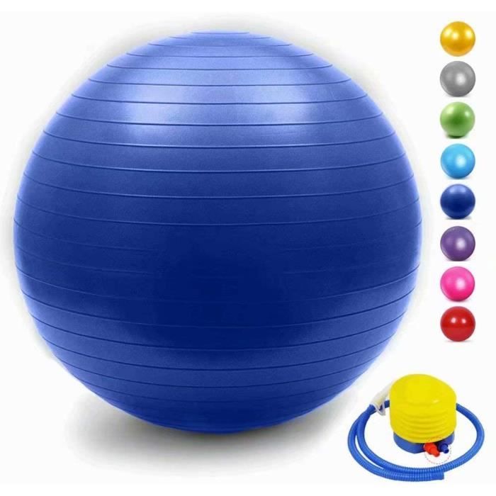 UI Gym Ball AntiBurst Ball Suisse Ballon De Yoga Ballon De Fitness avec Pompe Agrave La Main Home Gym Bureau Utilisation pour La470