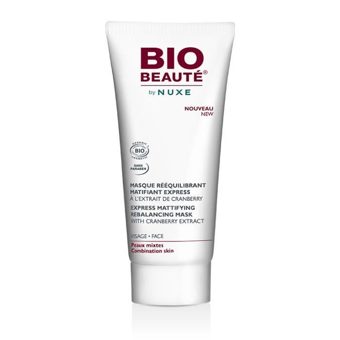 Bio Beauté by Nuxe Masque Rééquilibrant Matifiant Express 50ml