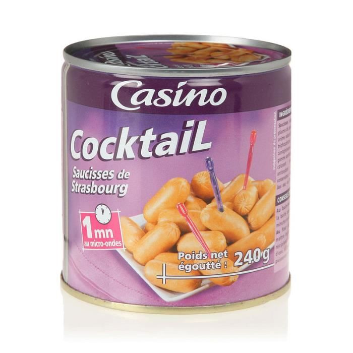 Saucisse cocktail - 240 g