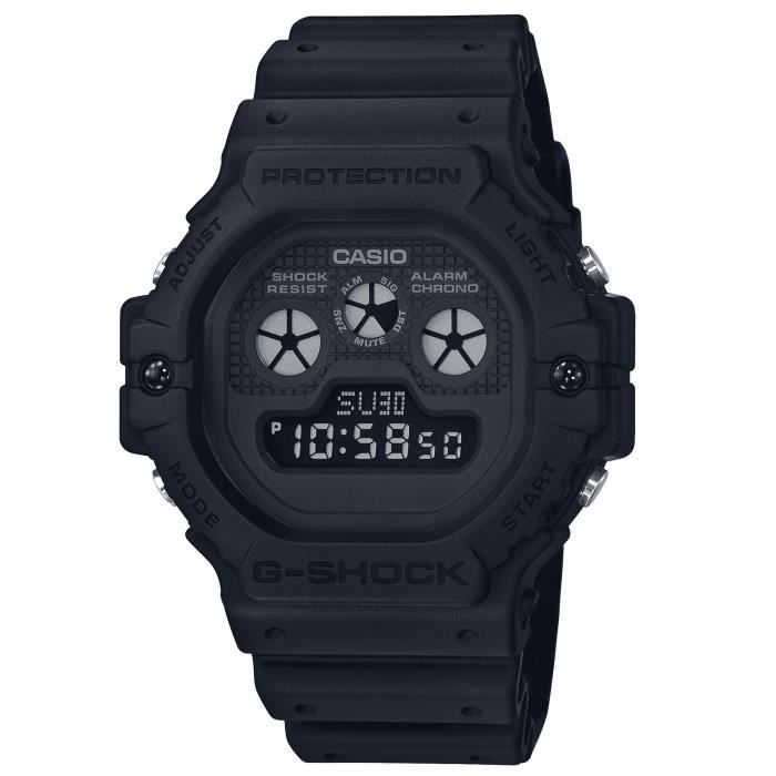 G SHOCK Montre DW-5900BB 1ER Résistance aux chocs chrono