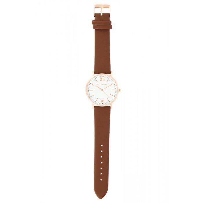 Cyllene Fantaisie - Montre Kiero marron - Femme (49164)