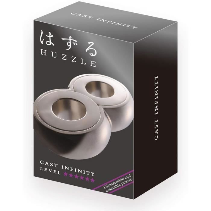 Gigamic- Huzzle Cast Infinity Diff.6 Casse Tête, CPINF 2922