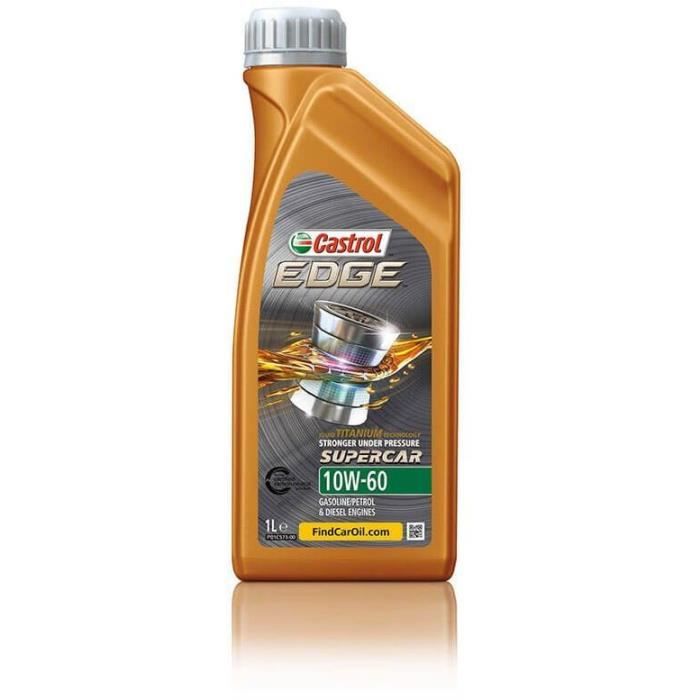 CASTROL Huile-Additif Edge Supercar - Synthetique / 10W60 / 1L
