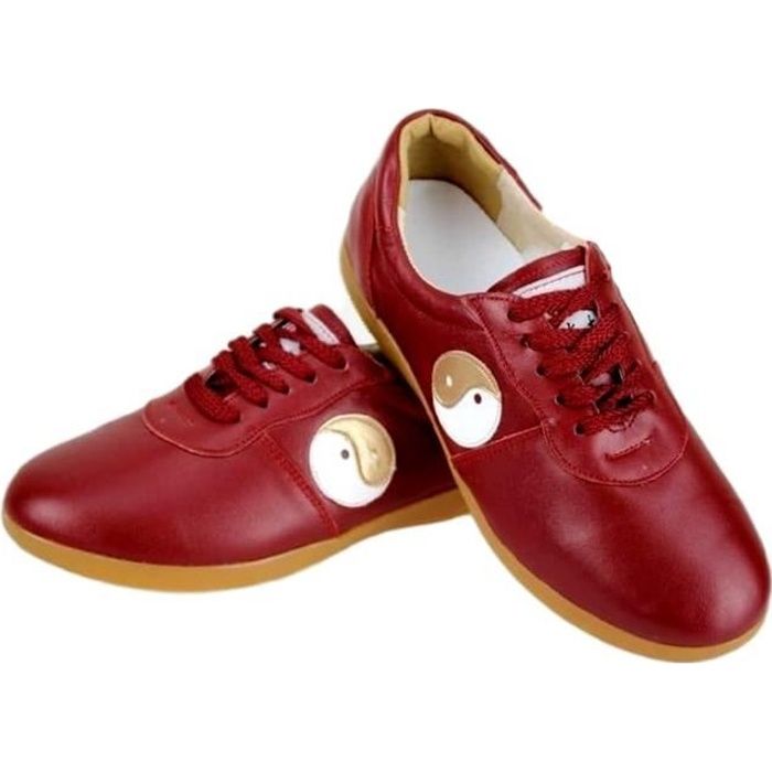 Chaussures YIN/YANG rouge de chine