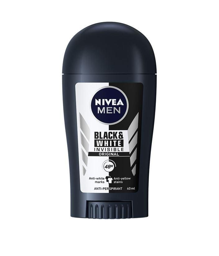 Nivea Men Invisible BW Original Stick Deodorant Antiperspirant Lot de 6 x 40ml