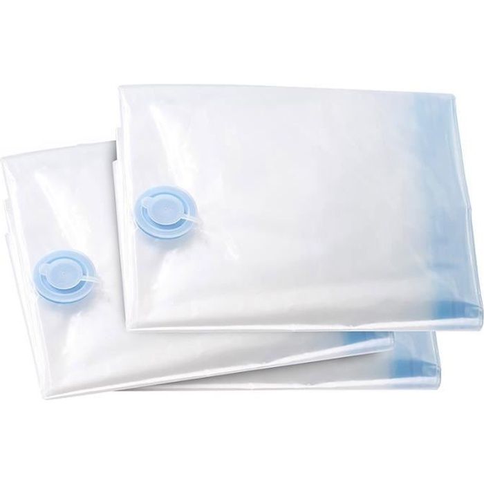 Sacs de rangement sous vide pour textiles (x3) - 80 x 120 cm