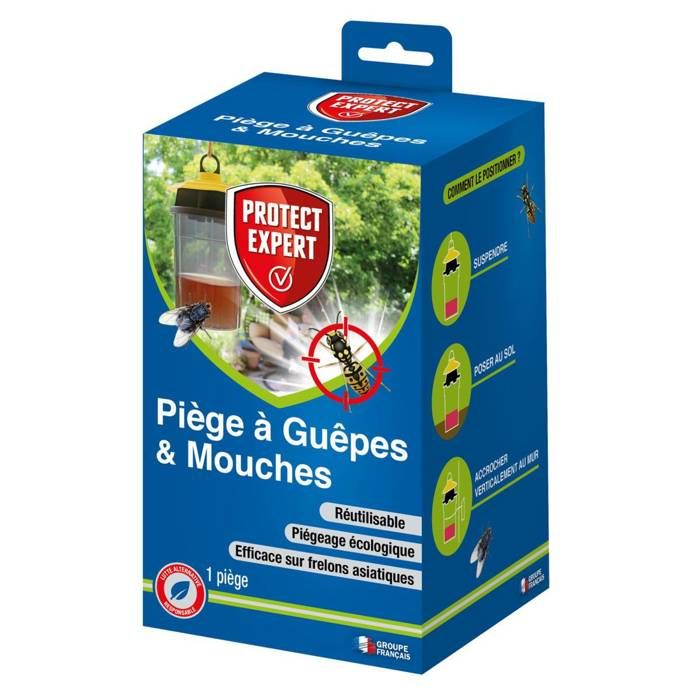 PROTECT EXPERT Piège à guêpes et mouches