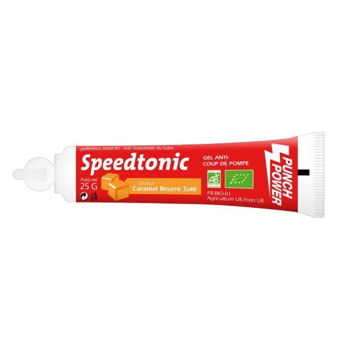 PUNCH POWER Speedtonic Caramel beurre salé - Présentoir 40 gels
