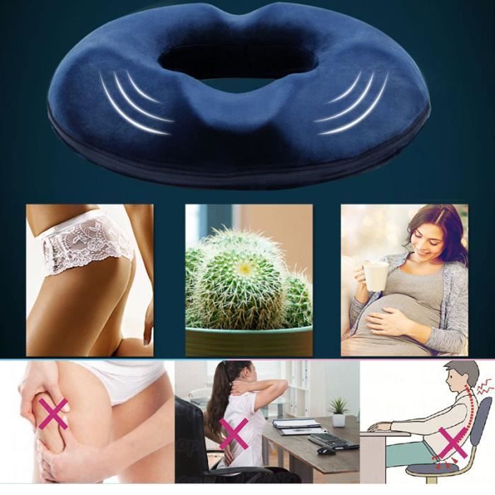 Anti-hémorroïdes Coussin Hanche Push Up Yoga Orthopédique Confort Mousse Queue D'oreiller Oreiller De Voiture Chaise De Bureau Siège