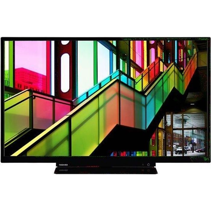 TV INTELLIGENTE TOSHIBA 32W3163DG 32- HD READY DLED WIFI NOIR