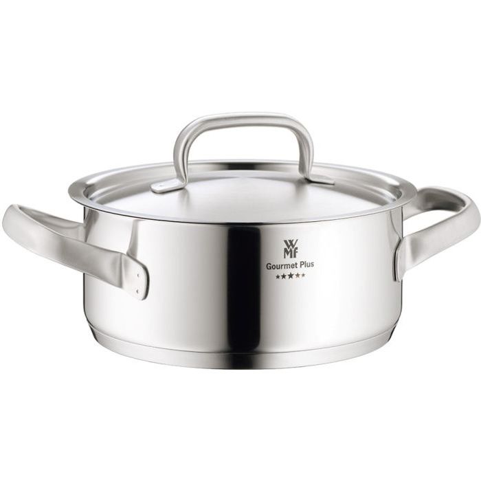 Faitout bas Gourmet Plus inox marmite 20cm 2,5…