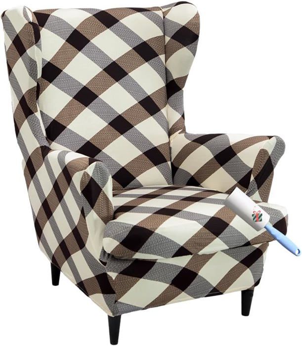 Housse de fauteuil inclinable, 3 pièces, housses extensibles pour