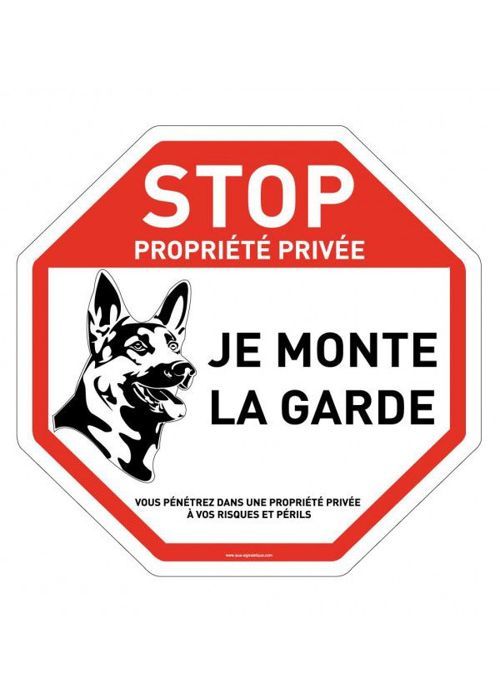 Aua Signaletique Panneau Propriété Privée Zone Placée Sous Vidéo Surveillance 24H /24 210X300mm