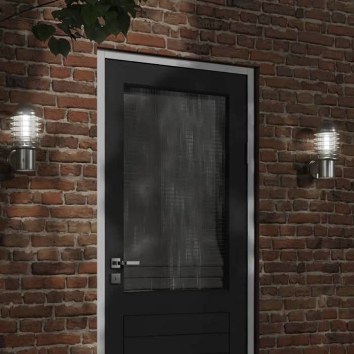 vidaXL Applique murale d'extérieur acier inoxydable éclairage mural d'extérieur lampe murale de jardin applique 4006288
