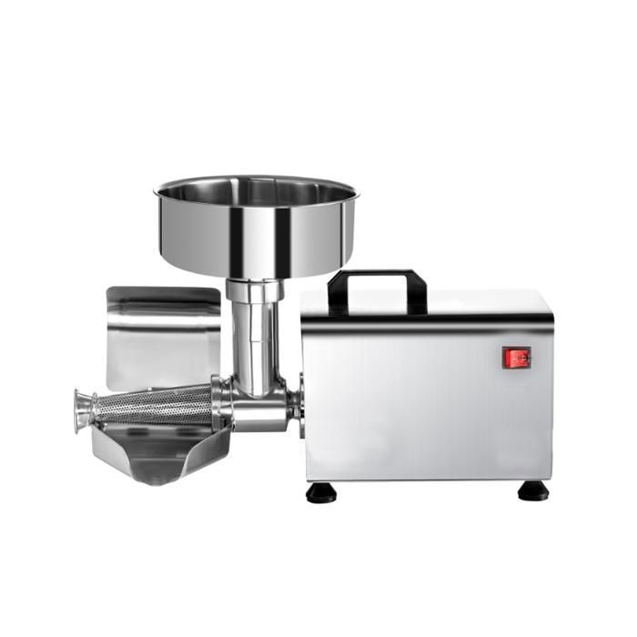Presse Tomates Électrique Inox 450W - Extracteur de Jus Fruits & Légumes Tendres - Professionnel