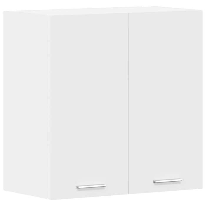 Armoire Suspendue lyon Cabinet de cuisine 1 PC Buffetvaisselier bois dingénierie - blanc - 60 x 31 x 60 cm@ywt46e