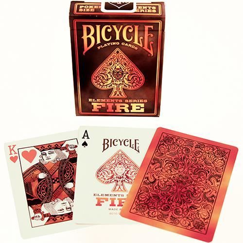 Bicycle 023174 - Elements Series?: Fire Jeu de Cartes - www