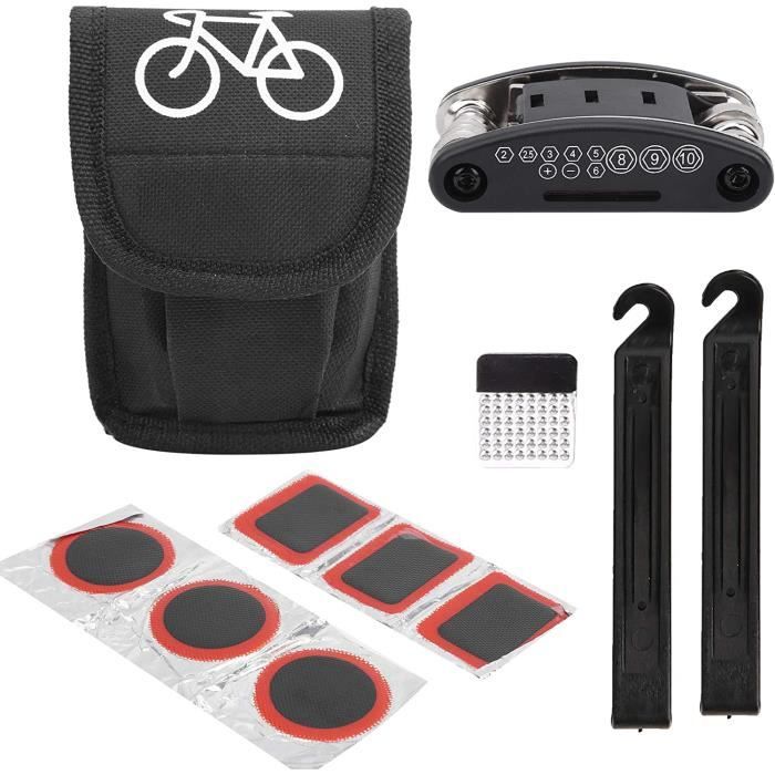 Kit d'outils de réparation de vélo multifonctionnel 16 en 1, pour pneus vtt  et vélo de route, pour réparation de vélo[1123] - Cdiscount Sport