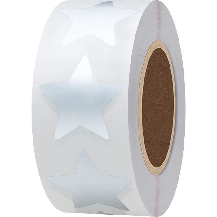 Hybsk Doré En Forme D'étoile Papier Autocollant étiquettes D