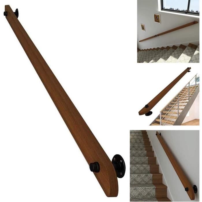 Main Courante Pour Escalier 1M Antidérae Rampe Escalier Intérieur Exterieur Galvanisé Poignée