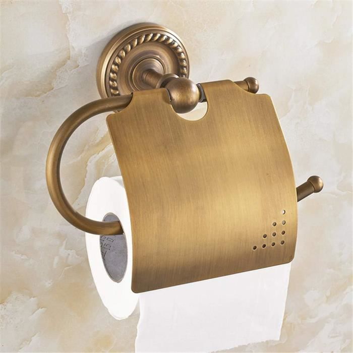 Ancien Papier Toilette Marron