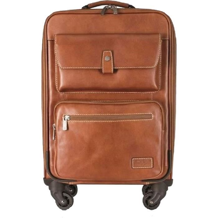Valise cabine cuir hot sale