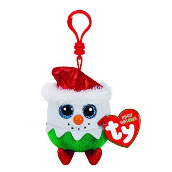 Bonhomme de neige 10 cm Ty Beanie Boos Puffies Jouets en peluche Tabitha le chat Cdiscount Jeux Jouets