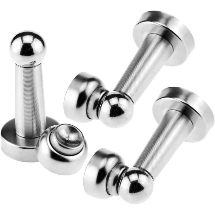 Boucles d'oreilles créoles en acier inoxydable (6 paires