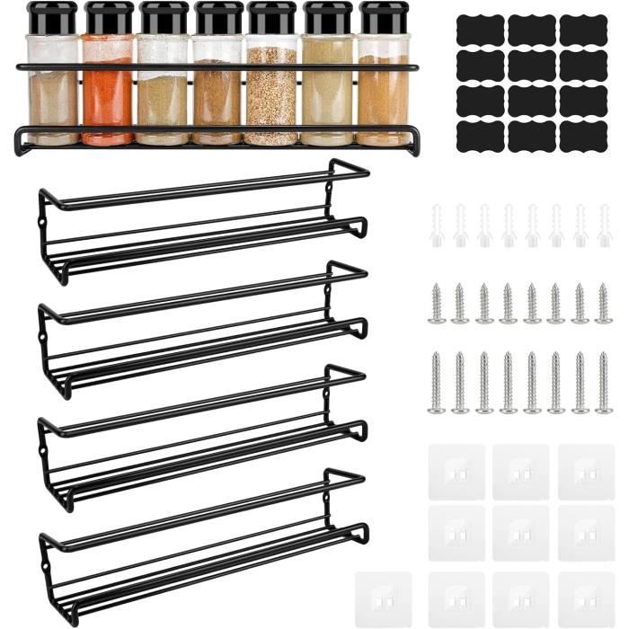 Étagère coulissante pour armoire de cuisine – Système de rangement peu