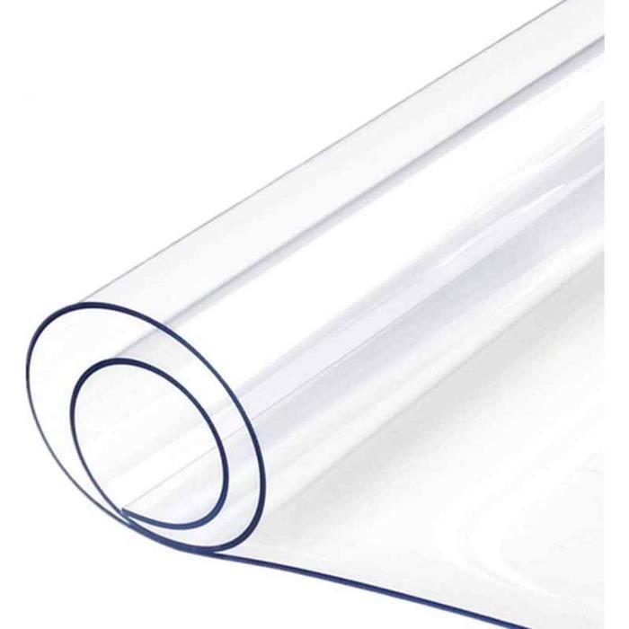 Nappe Vinyle Transparente épaisse 140 Microns - Lavable Et Essuyable - Oilcloth Store