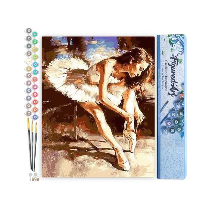 Figured'Art Peinture par Numéro Adulte Balade Romantique Taj Mahal - Activité Manuelle Kit de Loisir Créatif DIY Numéro d'Art Complet - 40x50cm avec Figured'Art Peinture par Numéro Adulte Balade Romantique Taj Mahal - Activité Manuelle Kit de Loisir Créatif DIY Numéro d'Art Complet - 40x50cm avec