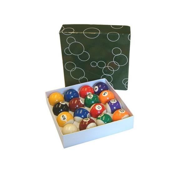 Jeu de Billes ou Boules de Billard Américain Standard 508 mm - DPT - 8A-Y92G-9VTQ