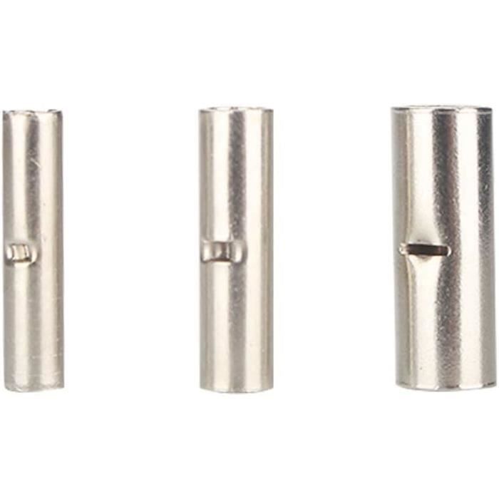 Sourcing Map 600 Fermoirs Sertir Ruban 6mm – 6 Couleurs Assorties – Extrémités Clips Métal Loisirs Créatifs